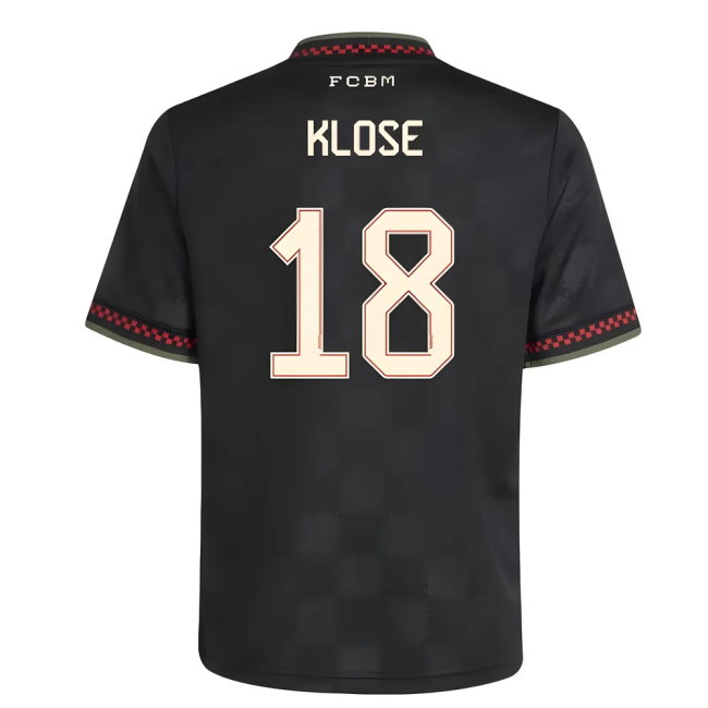 2025-2026 Bayern Munich Third Shirt (Kids) (Klose 18)-SoccerKits Hub | Buy Soccer Jerseys Online